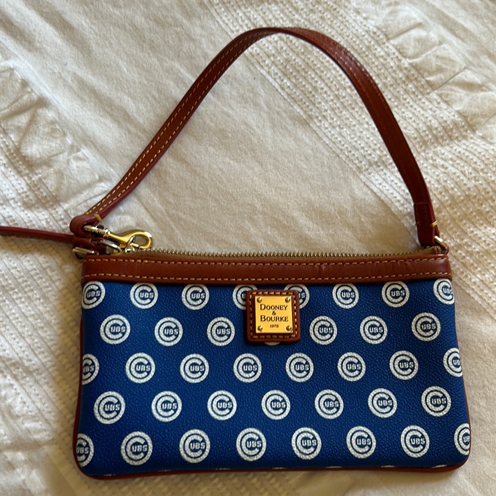 Dooney and Burke Cubs wristlet